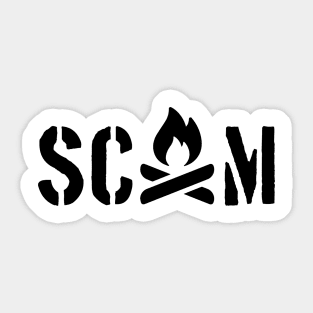 SCAM Sticker